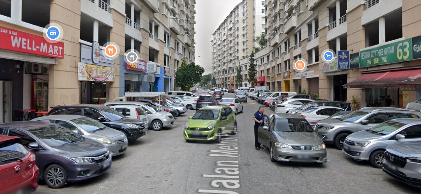 Kepong shoplot main road high visibility